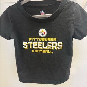 NFL Kids Black and Yellow Steelers Tee